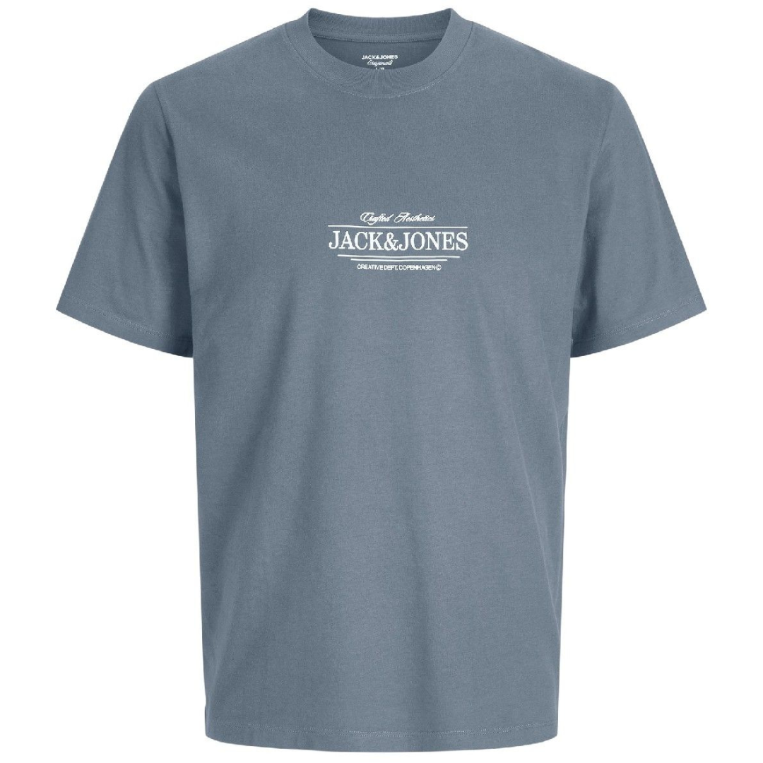 J&J Plava Muška Majica JORCASSIS MINIMAL TEE